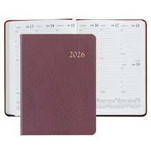 Load image into Gallery viewer, PRE-ORDER 2026 Desk Burgandy Goatskin Leather
