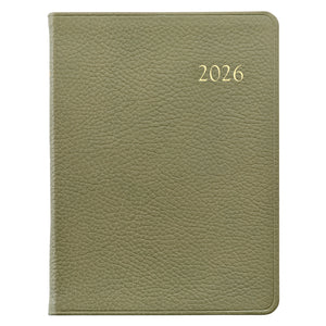 PRE-ORDER 2026 Desk Sage Goatskin Leather
