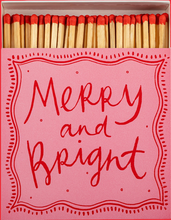 Load image into Gallery viewer, &#39;Merry and Bright&#39; Luxury Matches
