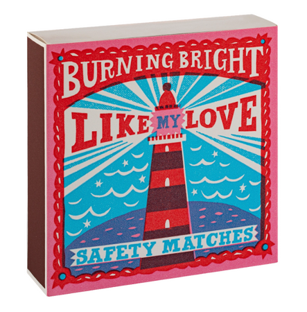 'Burning  Bright' Luxury Matches