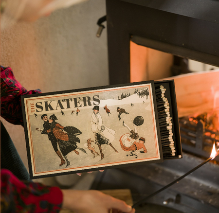 Giant 'Snowy Skaters' Luxury Matches
