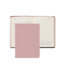 Load image into Gallery viewer, PRE-ORDER 2027 Notebook Diary Light Pink Goatskin Leather
