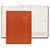 PRE-ORDER 2027 Desk Diary Orange Goatskin Leather