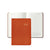PRE-ORDER 2026 Notebook Diary Orange Goatskin Leather