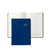 PRE-ORDER 2026 Notebook Diary Navy Blue Goatskin Leather