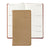 PRE-ORDER 2026 6" Pocket Diary White Gold Goatskin Leather