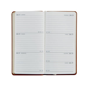 PRE-ORDER 2026 6" Pocket Diary Lupin Goatskin Leather