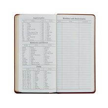Load image into Gallery viewer, PRE-ORDER 2026 6&quot; Pocket Diary Light Pink Goatskin Leather
