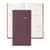 PRE-ORDER 2026 6" Pocket Diary Burgandy Goatskin Leather