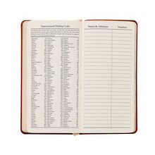 Load image into Gallery viewer, PRE-ORDER 2027 6" Pocket Diary Slate Blue Goatskin Leather
