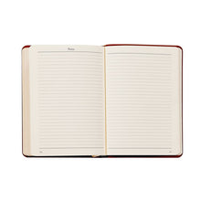 Load image into Gallery viewer, PRE-ORDER 2027 Notebook Diary Orange Goatskin Leather
