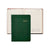 PRE-ORDER 2027 Notebook Diary Emerald Croc Leather