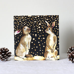 "Snow Bunnies" Christmas Cards - Pack of 6