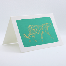 Load image into Gallery viewer, Cheetah - Set of 5 Cards
