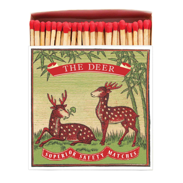 'Two Deer' Luxury Matches