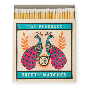 'Two Peacocks' Luxury Matches