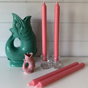 Coral Candles - Set of Four