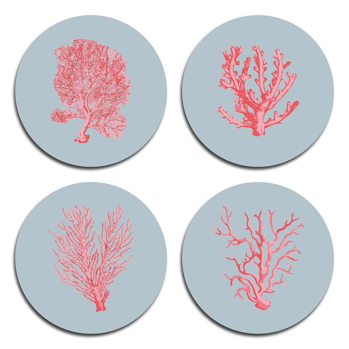 Coral Sea Collection Coasters - Set of 4