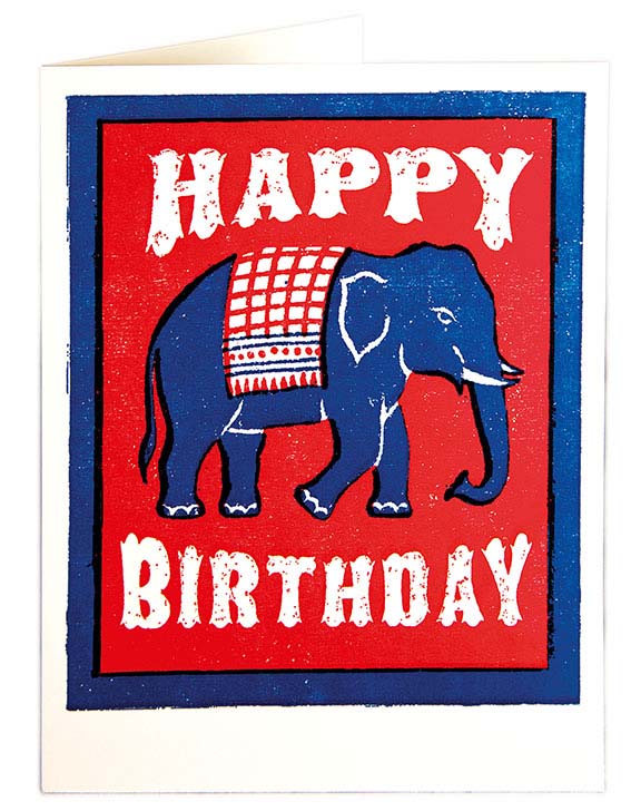 Elephant - Happy Birthday