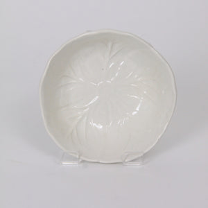 Mini Cabbage Leaf Bowl - White