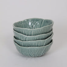 Load image into Gallery viewer, Mini Cabbage Leaf Bowl - Aqua
