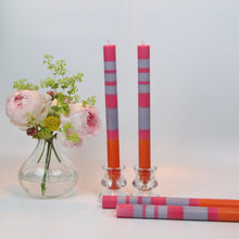 Load image into Gallery viewer, Neyron Rose, Orange Flame &amp; Willow Eco Dinner Candles, 4 Per Pack
