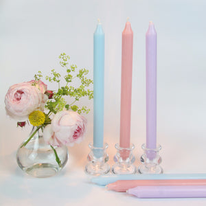 Pretty Pastels - Set of 6 Candles
