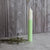 Dip Dye Pillar Candle - Green
