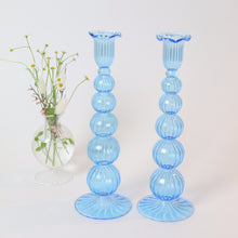 Load image into Gallery viewer, Margot Candlestick - Blue
