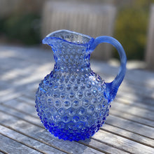 Load image into Gallery viewer, Hobnail Jug - Light Blue
