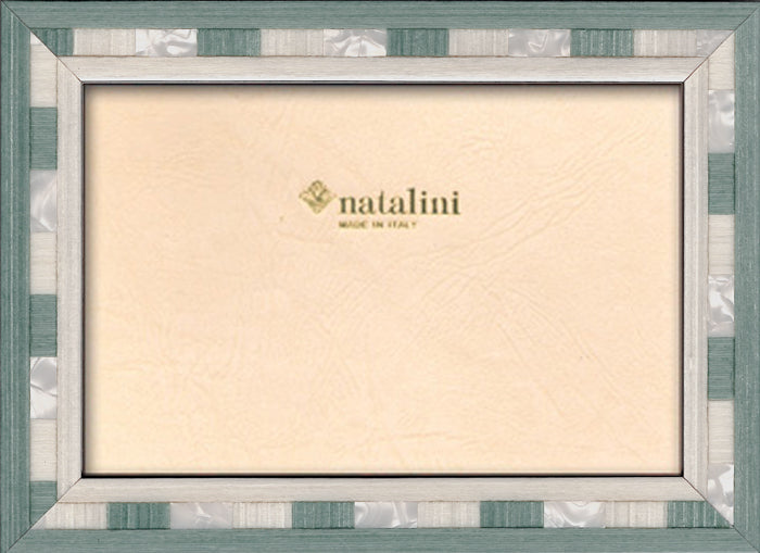 Chequer Frame (aqua) - Available in two sizes – The Present House Company