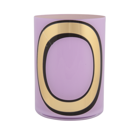 Alphabet Brush Pot - O (Lilac)