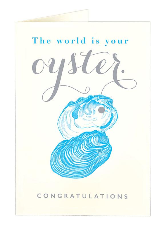 The World Is Your Oyster - Congratulations