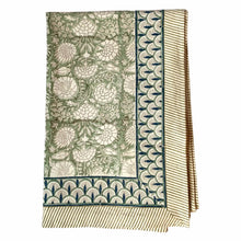 Load image into Gallery viewer, Saskia Tablecloth - Green
