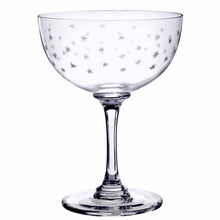 Load image into Gallery viewer, Champagne Saucers - Stars (Set of 6 Glasses)
