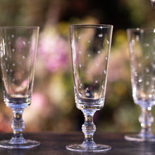 Load image into Gallery viewer, Crystal Champagne Flutes (Set of Four Glasses) - Stars

